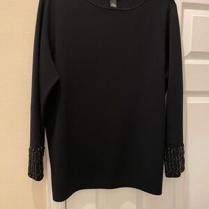 Alfani black knit sweater XL